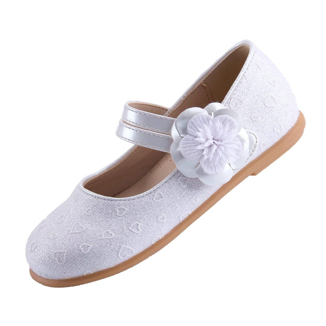 EIGHT KM - Kleinkind Mädchen Kleid Schuhe - Mary Jane Wohnungen - Prinzessin Hochzeit Schuhe Balleri