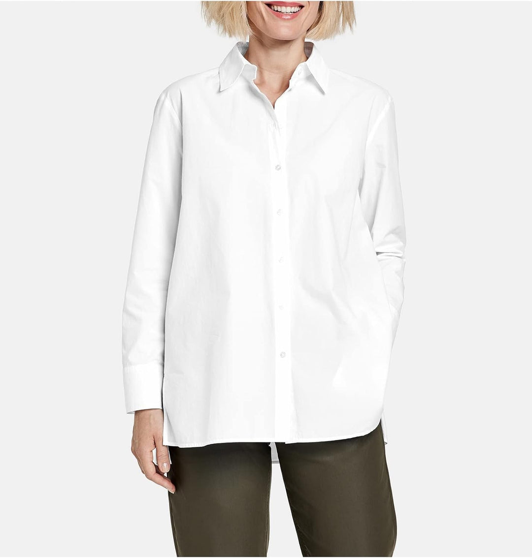Gerry Weber Damen Bluse 36 Weiss, 36 Weiß