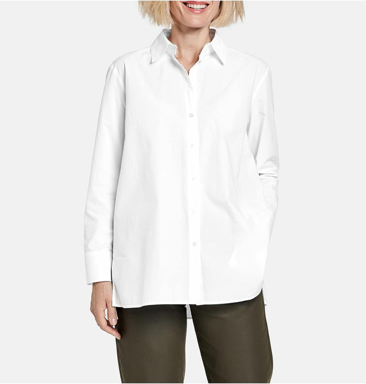 Gerry Weber Damen Bluse 36 Weiss, 36 Weiß