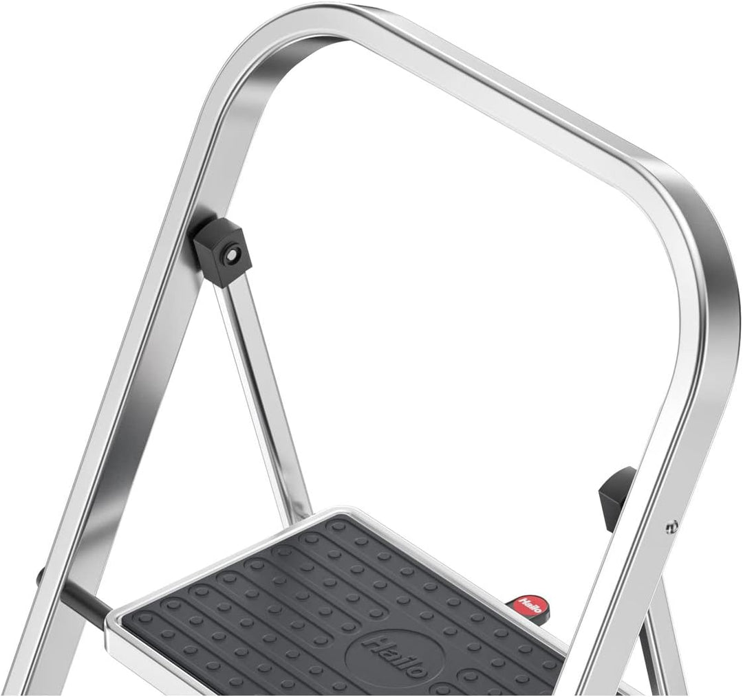 Hailo | Klapptritt K70 StandardLine | Aluminium-Gestell | Tragfähigkeit 150 kg | 3 Stufen | Tritthöh