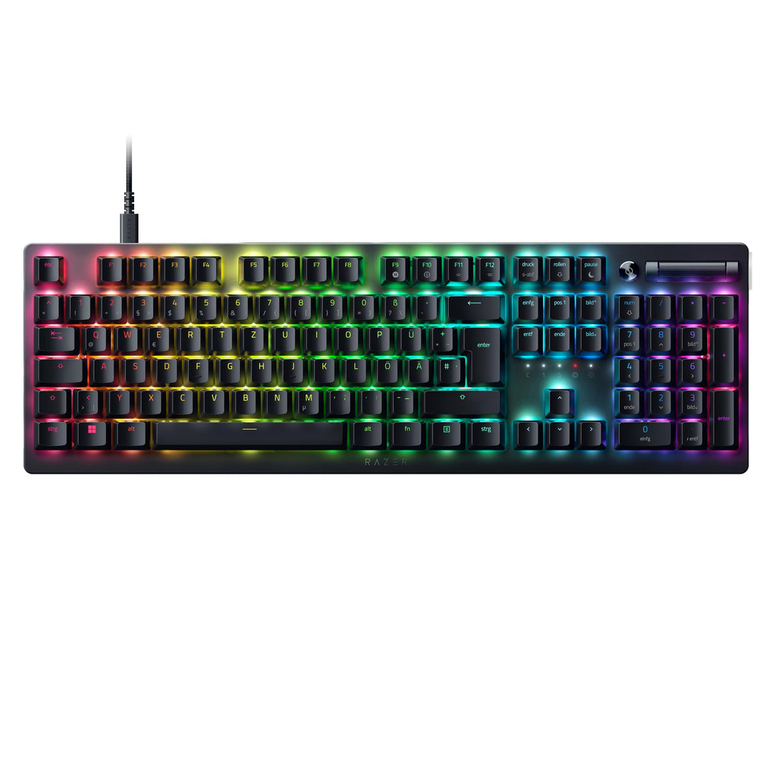 Razer DeathStalker V2 (Red Switch) - Optische Low-Profile-Gaming-Tastatur (Lineare Optische Switches