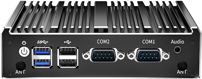 Fanless Mini PC, Industrial PC, Mini Computer Dual Core N2840, 4K HD+VGA, 2Gigabit Ethernet, USB, Mi
