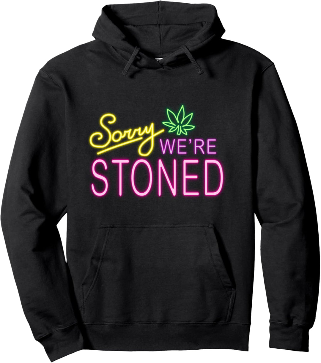 Funny Weed Stoner Geschenk Marihuana Closed Sign Pullover Hoodie