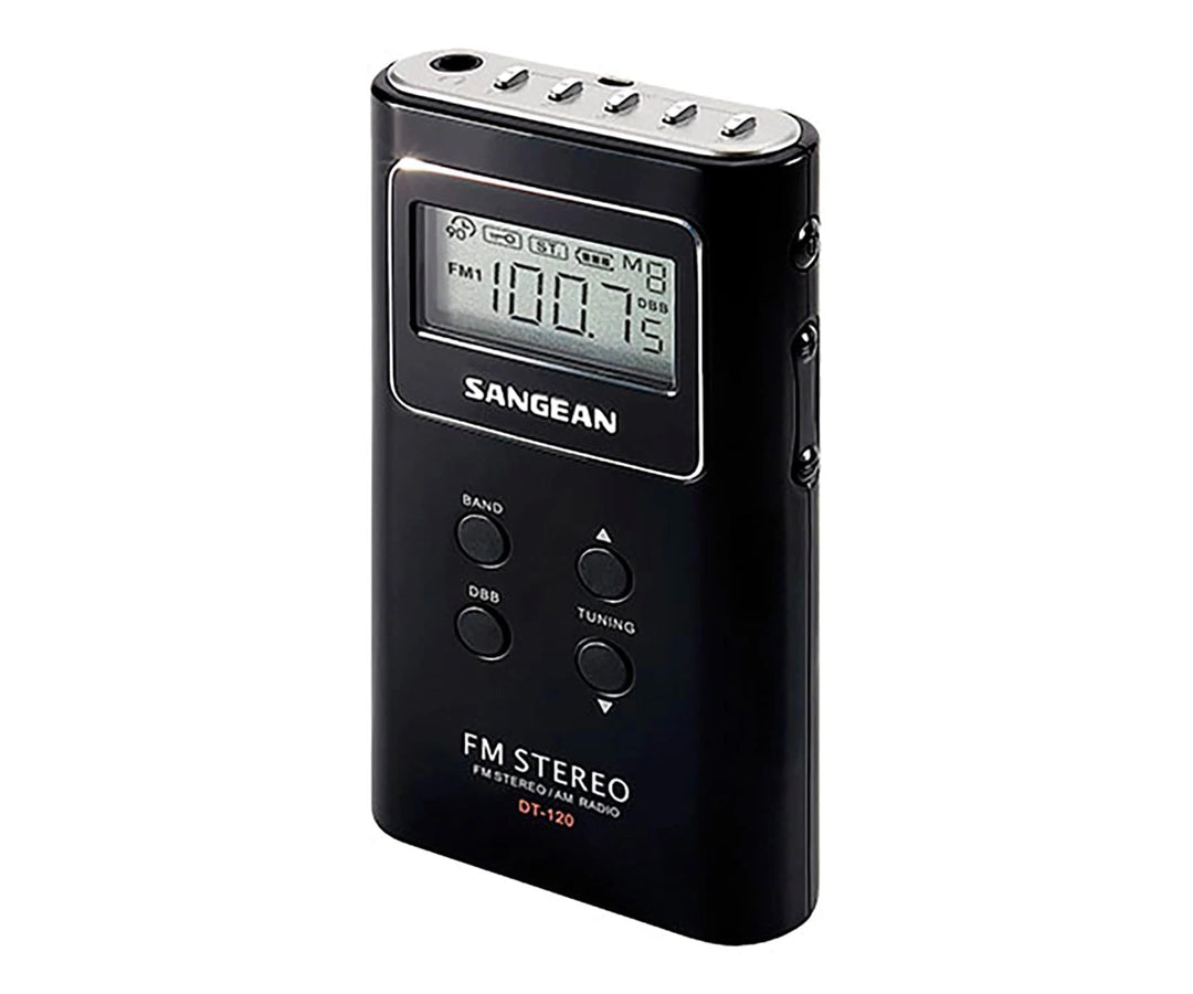 Sangean DT-120 Tragbares radio, Tischenradio, digitales Taschenradio - Weiss, Weiss
