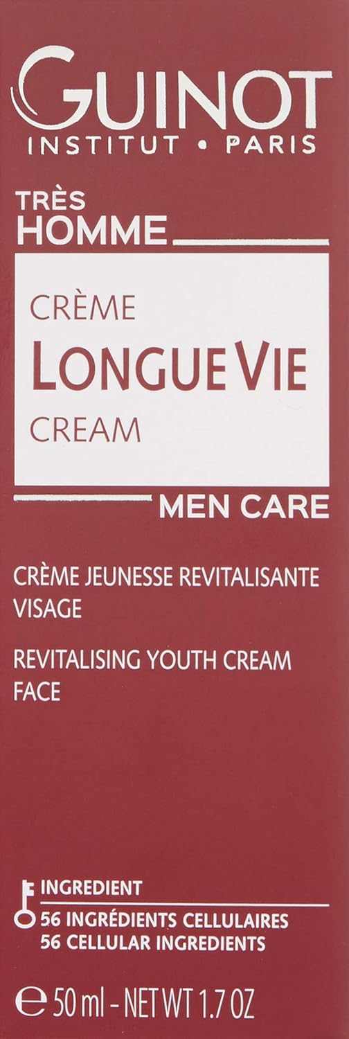 Guinot Longue Vie Homme Creme, 1er Pack (1 x 50 ml)