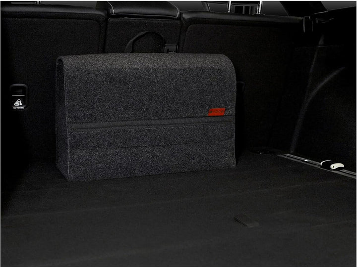 M MOTOS Auto Kofferraumtasche Filz Kfz Kofferraum Organizer für Werkzeug &amp; Autopflege
