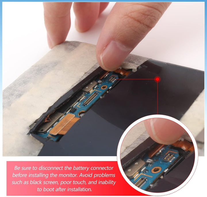 YHX-OU 6.43" Schwarz + Rahmen Display für Xiaomi Poco M4 Pro LCD Display Touchscreen Bildschirm Ersa