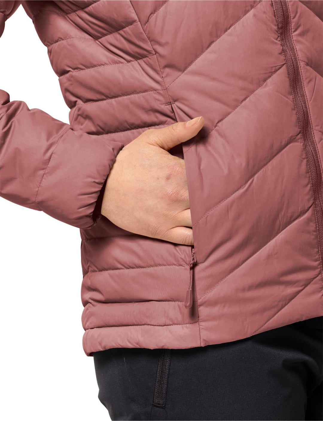 Jack Wolfskin Damen Tundra Down Hoody W Daunenjacke S blush powder, S blush powder