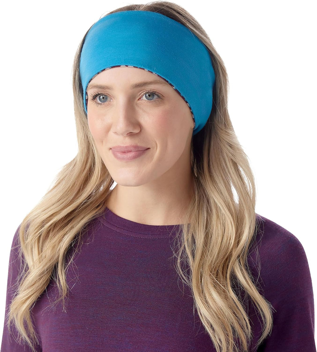 Smartwool NTS Mid 250 Reversible Headband Einheitsgrösse Purple Iris Retro Line, Einheitsgrösse Purp