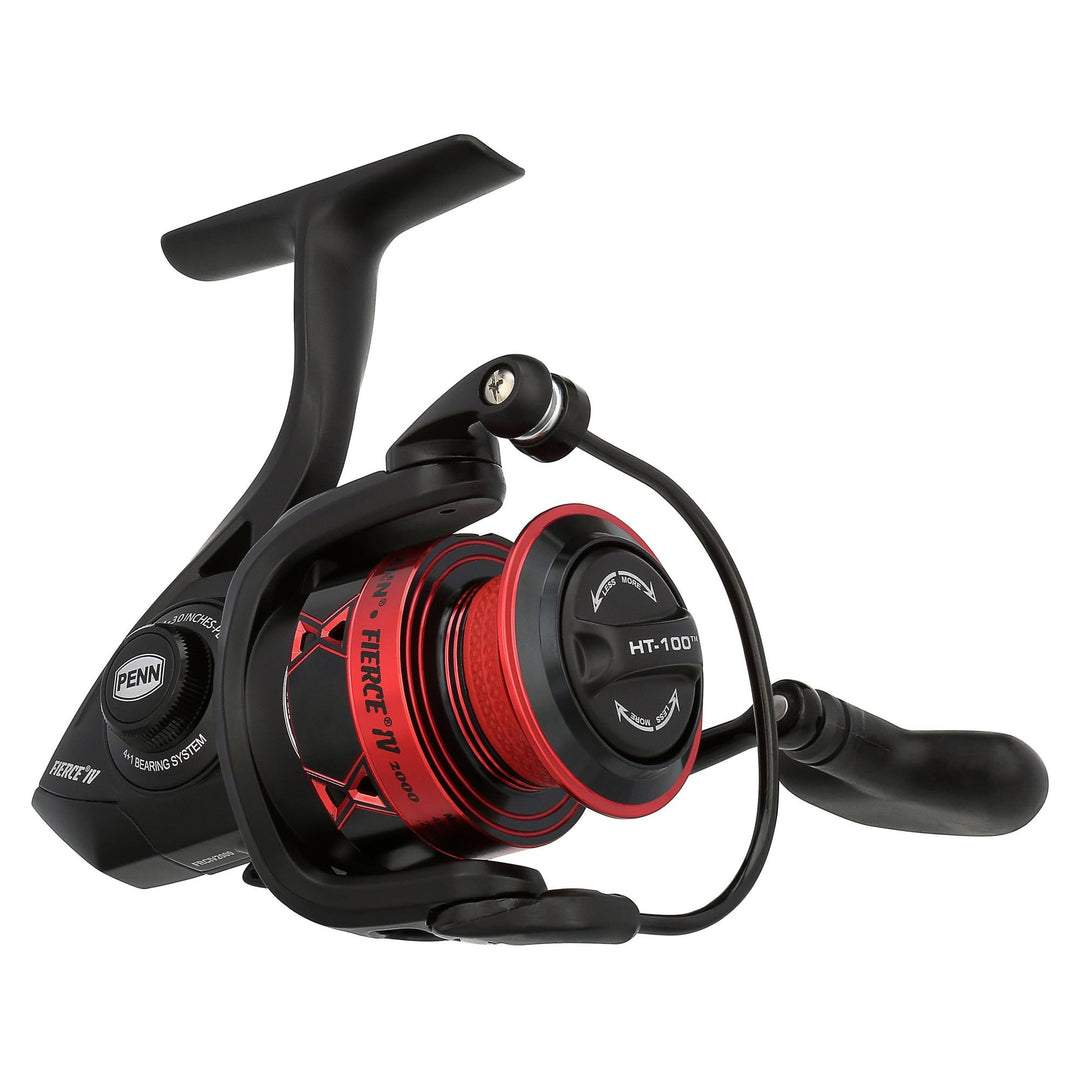 PENN Fierce IV Salzwasser-Spinnrolle – vielseitige Meeresangelrolle für Boot, Kajak, Ufer, Spinning,