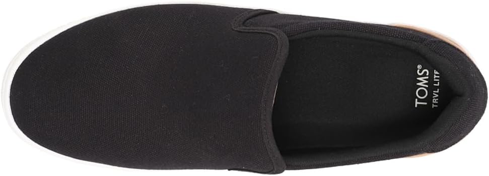 TOMS Herren Trvl Lite 2.0 Slip-on Bootsschuhe 40.5 EU Schwarz, 40.5 EU Schwarz