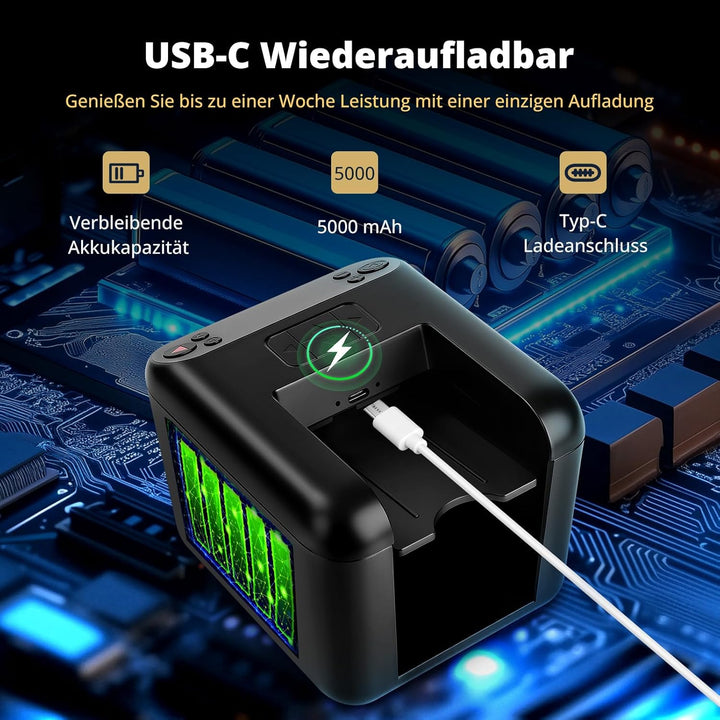 Automatischer Elektrischer Kartensendemaschine Wiederaufladbar für 1/2/3 Decks, 1–12 Spieler, 4 Rufk