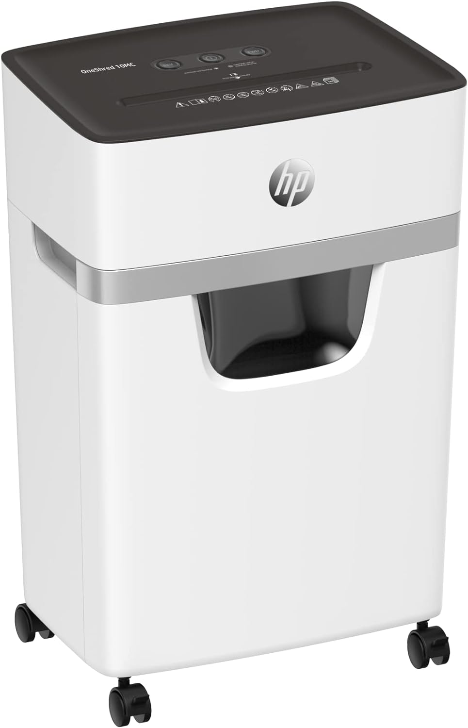 HP OneShred 10MC, Aktenvernichter, Sicherheitsstufe P-5, Micro Cut, 10 Blatt, 2804 Micro Cut 10 Blat