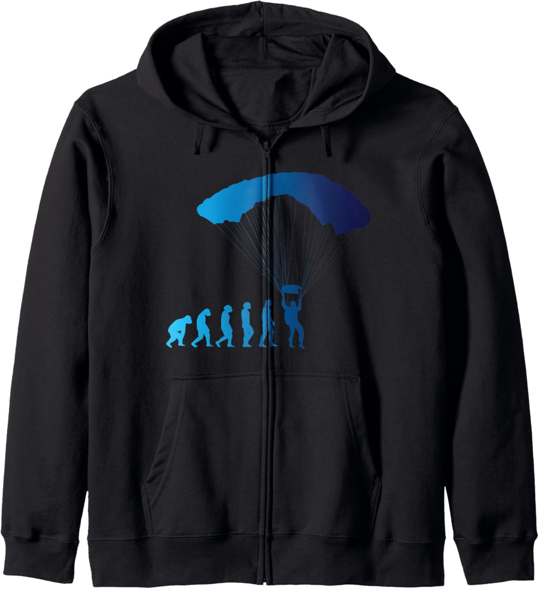 Paragleiter Gleitschirm Paragleiten Gleitsegeln Paragliding Kapuzenjacke