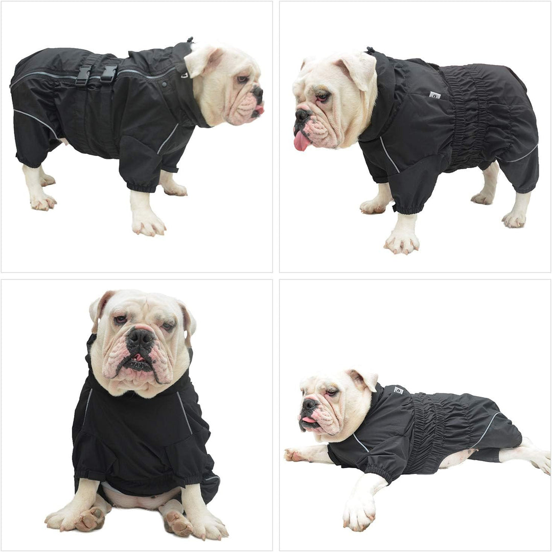 lovelonglong Winter Wasserdicht Hundemantel, Reflektierend Hundejacke Rollkragen Warm Hundejacke Sic