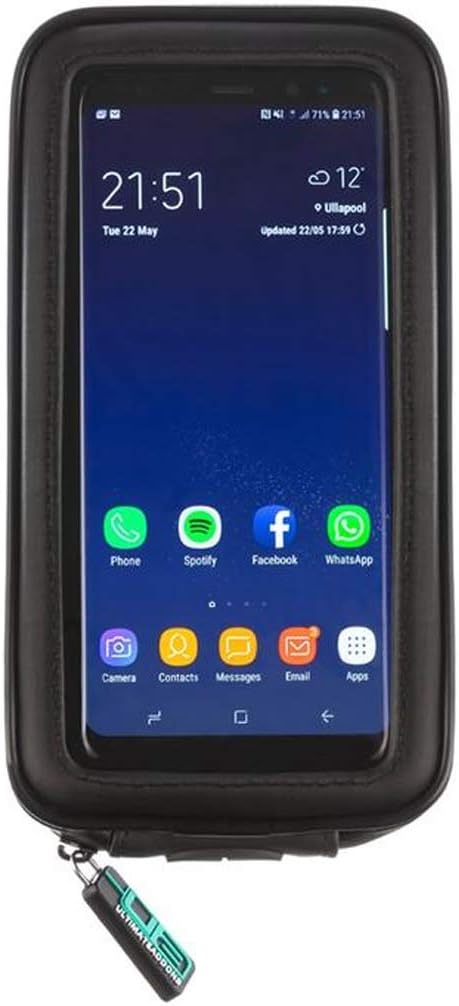 Ultimateaddons Universelle weiche, Wasserabweisende Halterung für Handys bis zu 16 cm (6,3 Zoll).
