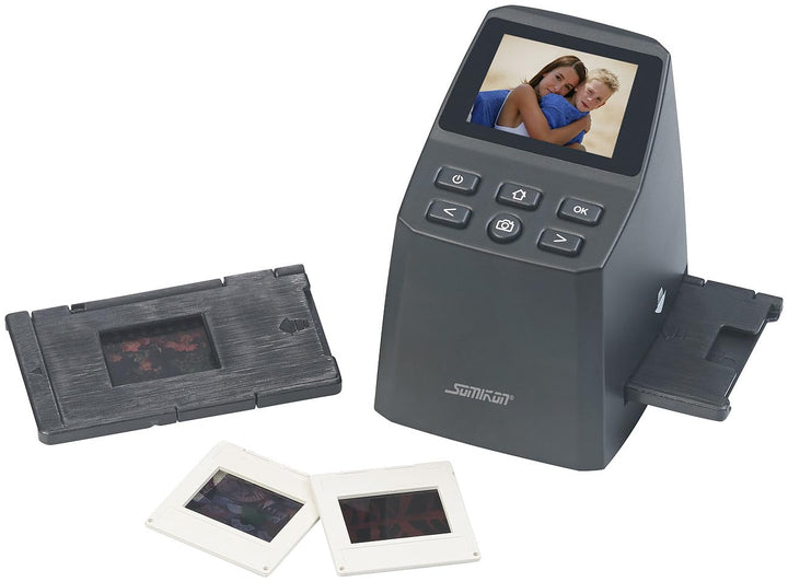 Somikon Negativscanner: Stand-Alone-Dia- und Negativ-Scanner mit 16-MP-Sensor, 4.920 DPI (Negativ- u