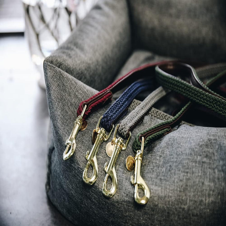 Kentucky Hundeleine Nylon geflochten  - Dunkelblau - 150 cm navy, navy
