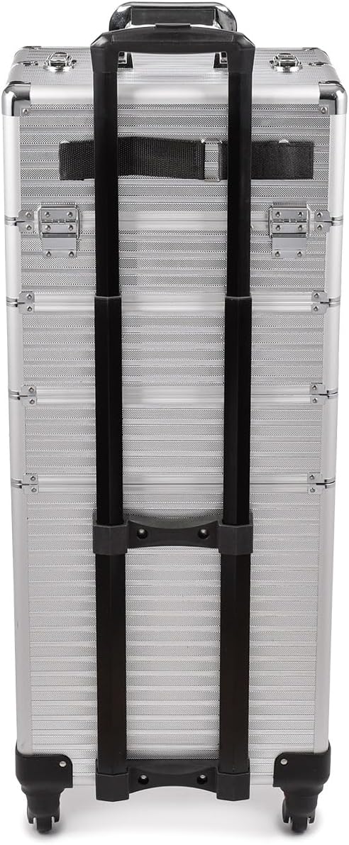 Kosmetikkoffer Schminkkoffer Beauty Make-up Case Multikoffer professioneller Make-up Rollkoffer Orga