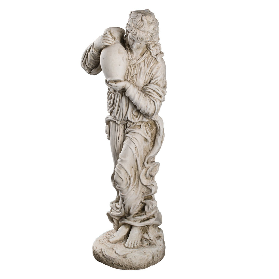 Birendy Wetterfeste Grosse schwere (6 kg) Statue antike Wassertägerin 74 cm hoch SYL-A 14018 Dekofig