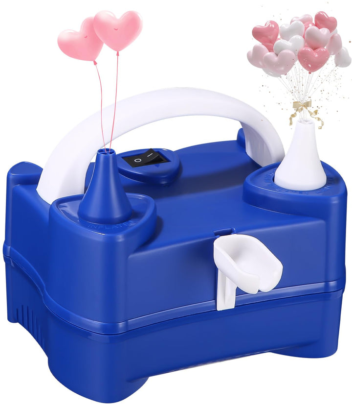 Yulado Luftballonpumpe Elektrisch, 400W Ballonpumpe Elektrisch, Ballonpumpe mit Doppeldüse Inflatorg
