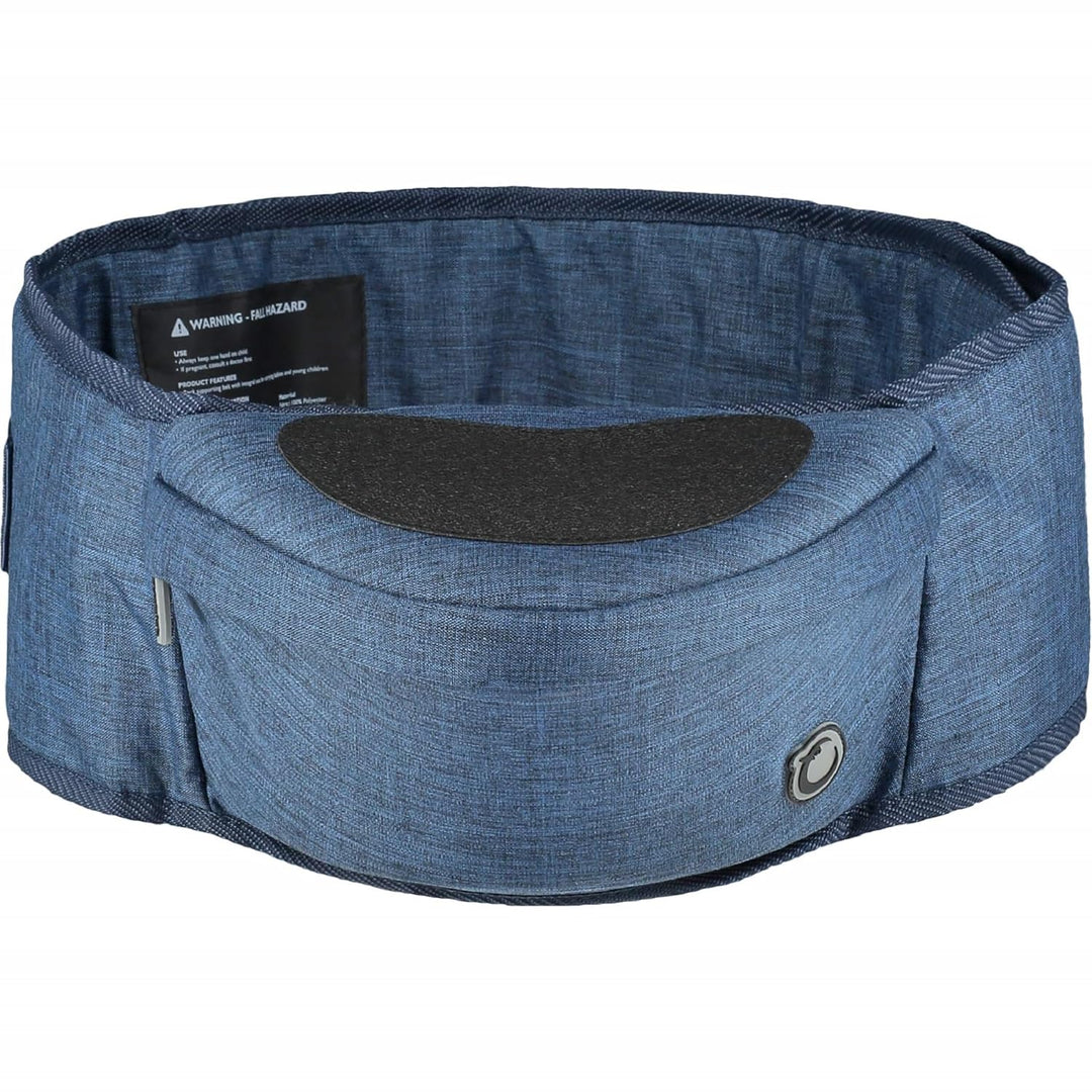 Hippychick Hipseat Babytragetasche, leicht, verstellbar, für 6–36 Monate, Jeansblau denim-blau, deni