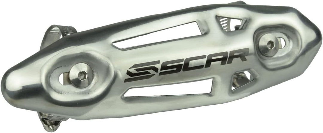 SCAR Universal HITZESCHUTZ EDELSTAHL 4 TAKT Krümmer kompatibel mit KTM SX-F EXC-F EXC SMR 250 350 45
