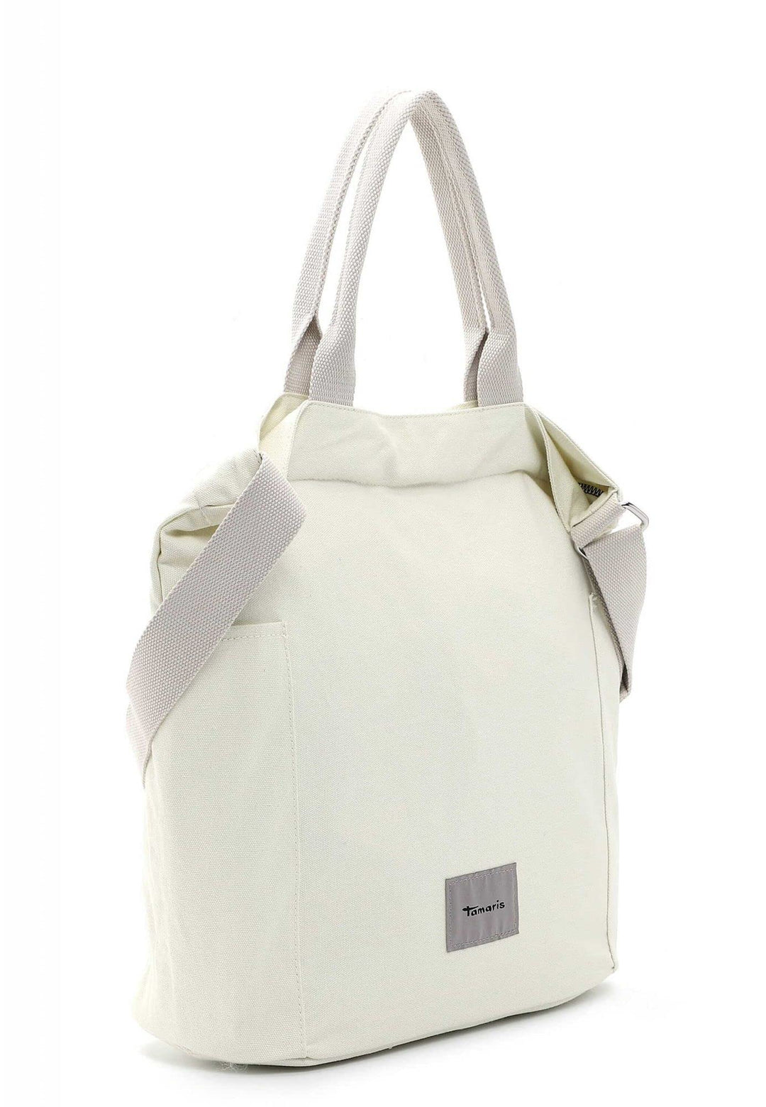Tamaris Shopper zweifarbige grosse Handtasche Gudrun 31690 Weiss, Weiss