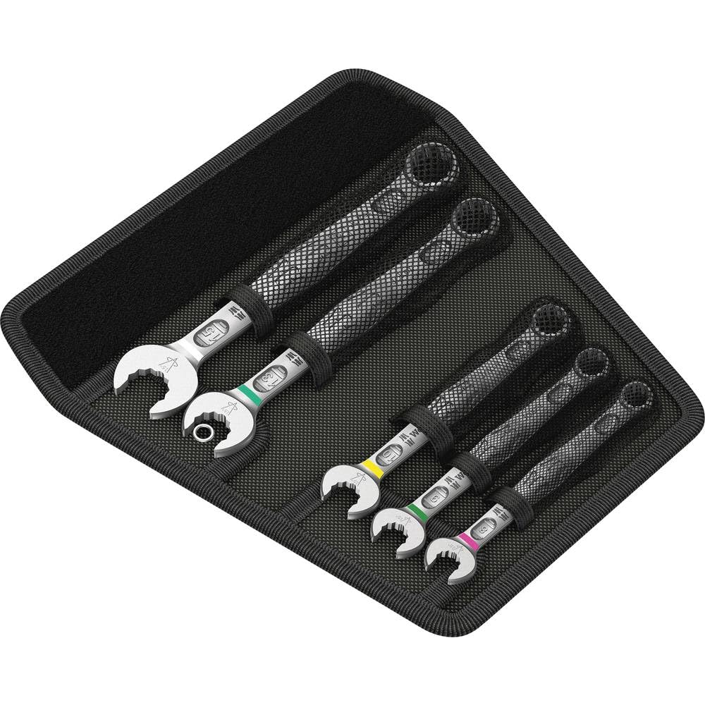Wera 05004178001 Bicycle Set 10, Ringmaulschlüssel-Satz, 5-teilig Ringmaulschlüssel-Satz, 5-teilig B