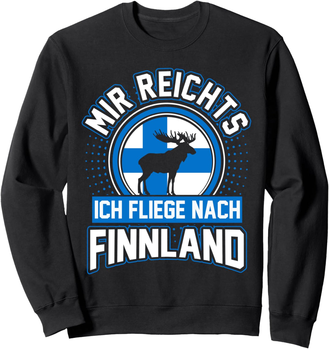 Finnland Sommerurlaub Reise Urlaub Sommer Skandinavien Sweatshirt