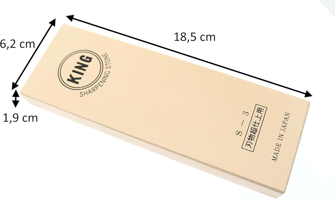 King Finishing Stone S S-3X Schleifstein Körnung #6000 ohne Basis Made in Japan