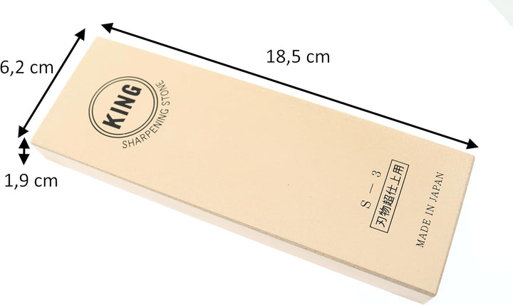 King Finishing Stone S S-3X Schleifstein Körnung #6000 ohne Basis Made in Japan