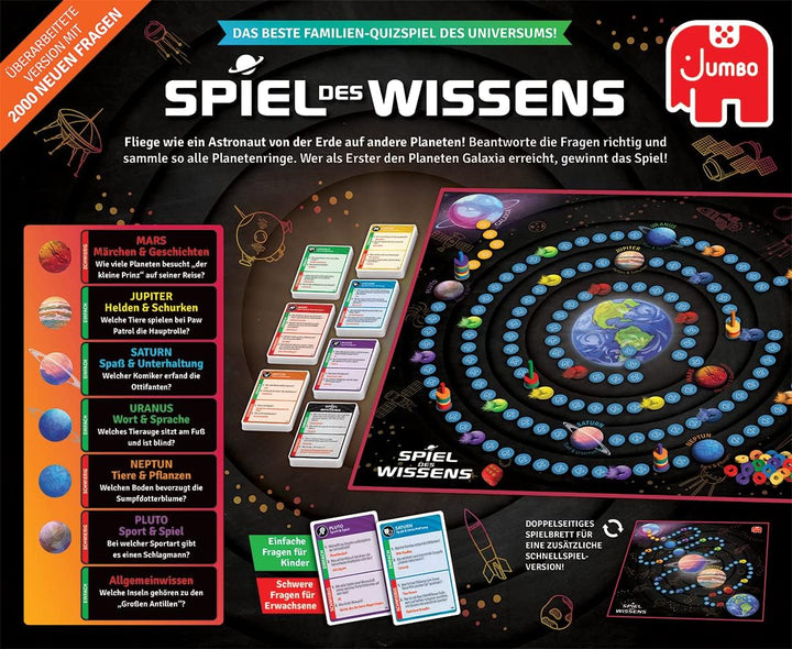 Jumbo Spiele GmbH JUM19907 Spiel des Wissens *Neu*