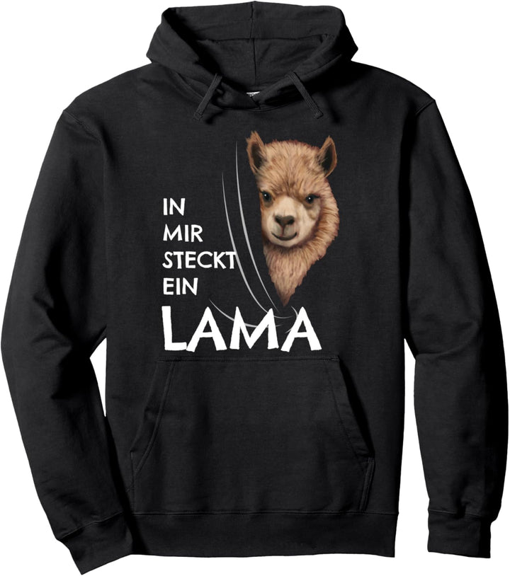 Lama Kostüm Kinder Kleidung In mir steckt ein Lama Pullover Hoodie