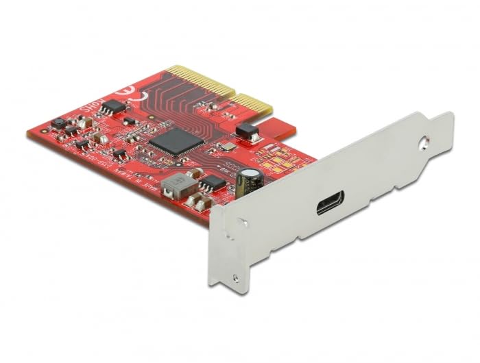 Delock PCI Express x4 Karte zu 1 x extern SuperSpeed USB 20 Gbps (USB 3.2 Gen 2x2) USB Type-C Buchse