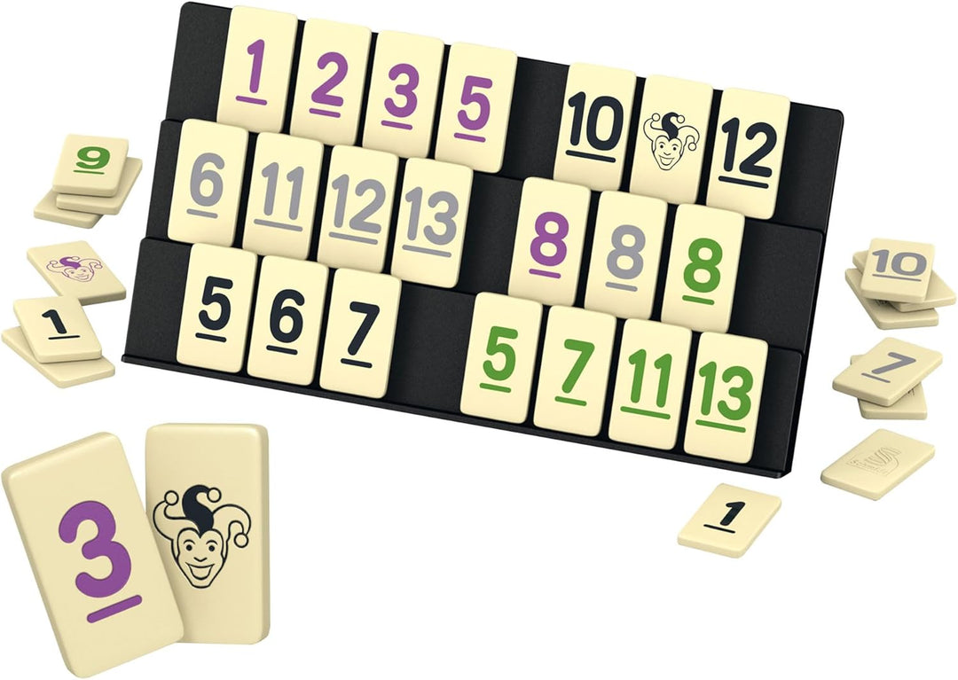 Schmidt Spiele 49282 - Classic Line MyRummy, Legespiel mit grossen Spielsteinen Single, Single