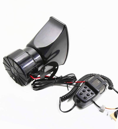 Yida 12V 80W 7 Tone Sound Auto Sirene Fahrzeug Horn mit Mic PA Lautsprechersystem Emergency Sound Am