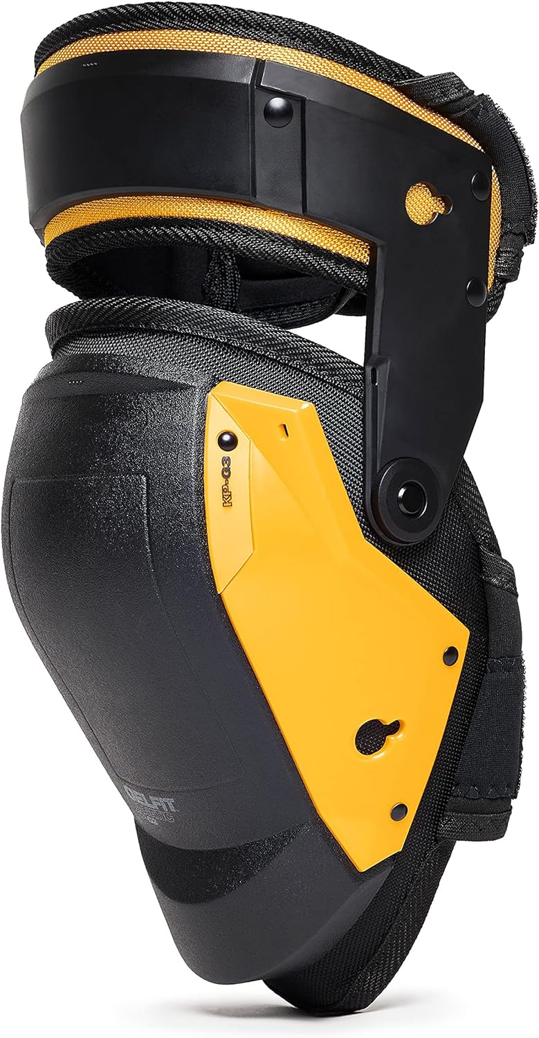 TOUGHBUILT TB-KP-G3 GELFIT Stabilisierungs-Knieschützer, Schwarz