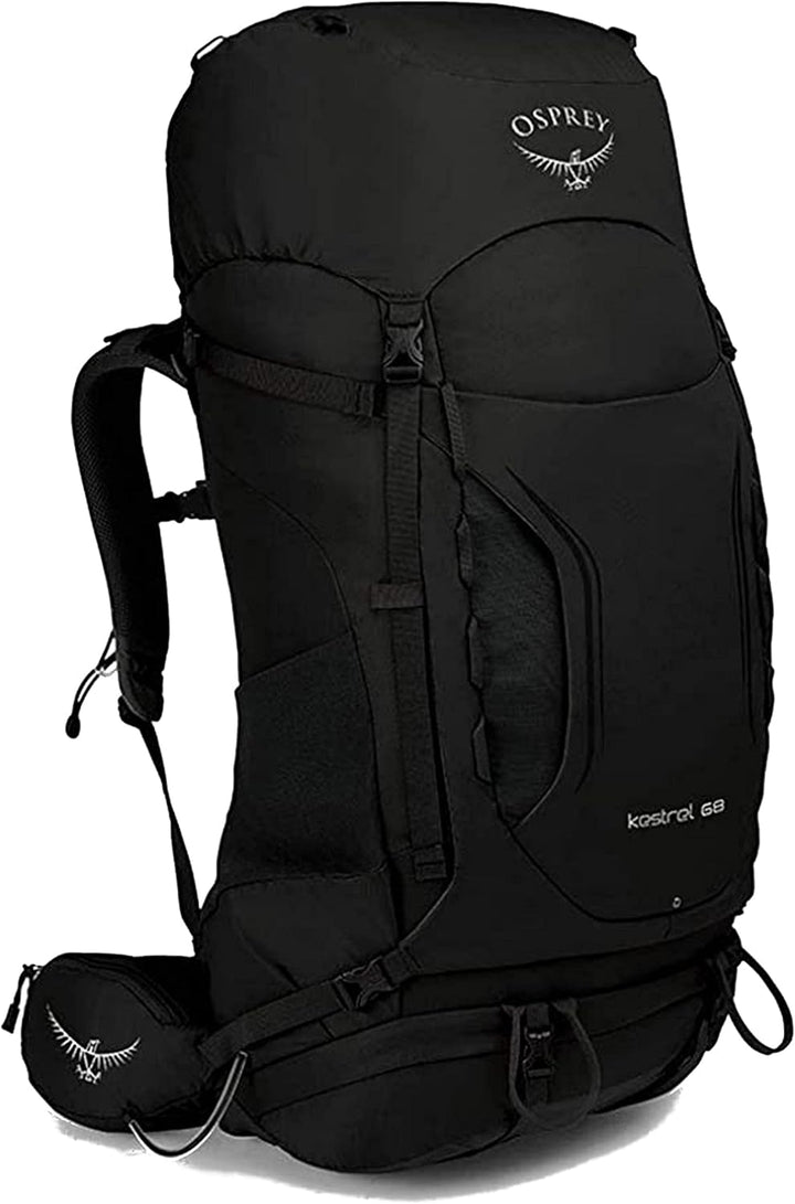 Osprey Herren Kestrel 68 Backpack (1er Pack) L-XL Schwarz, L-XL Schwarz