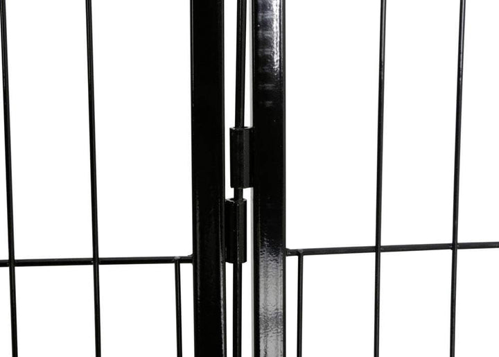 Kerbl 80577 Hunde- und Welpengehege 80x77cm, 8 Elemente, mit Türe, 20.12 kg