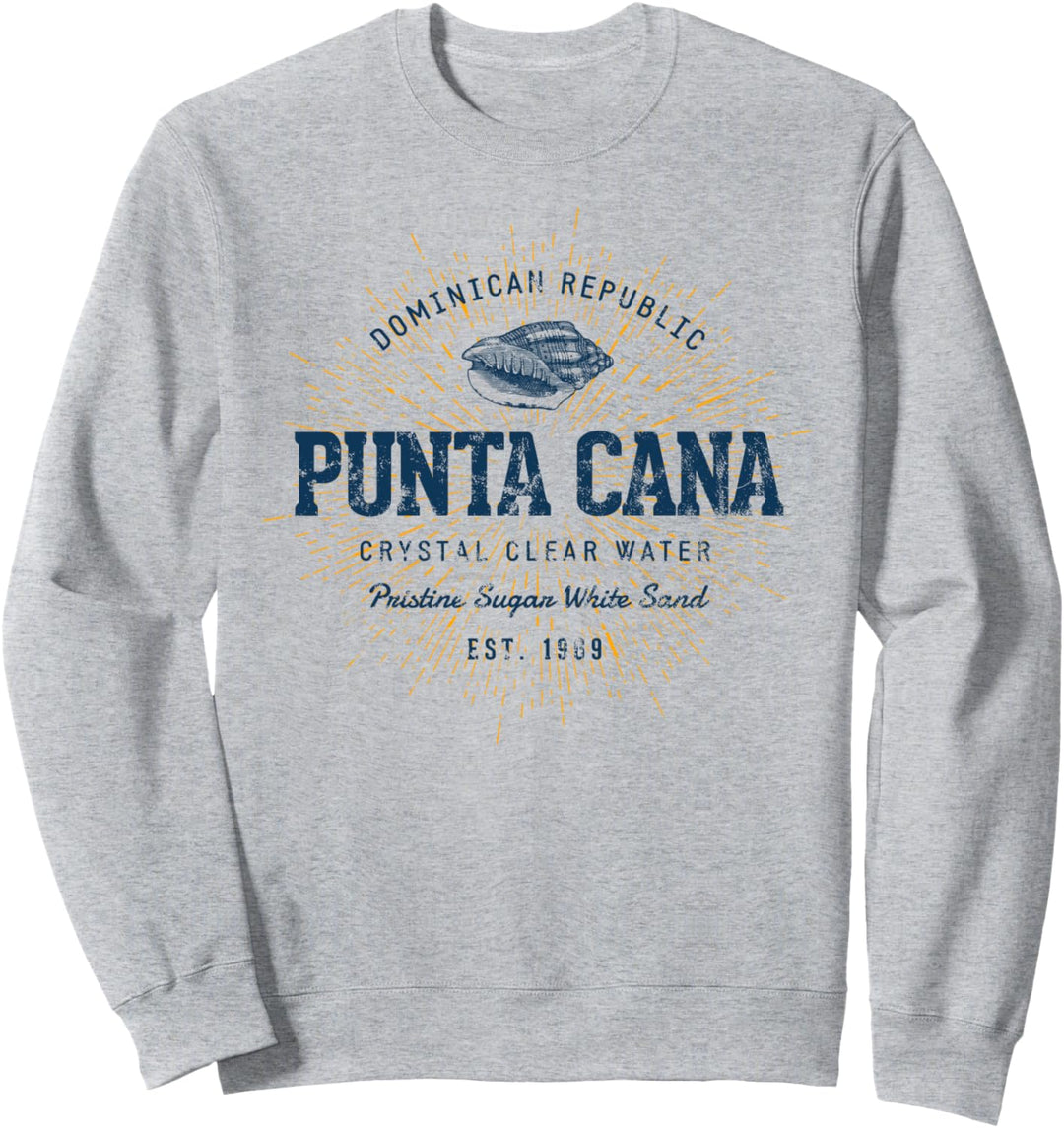 Dominikanische Republik Urlaub Souvenir Vintage Punta Cana Sweatshirt