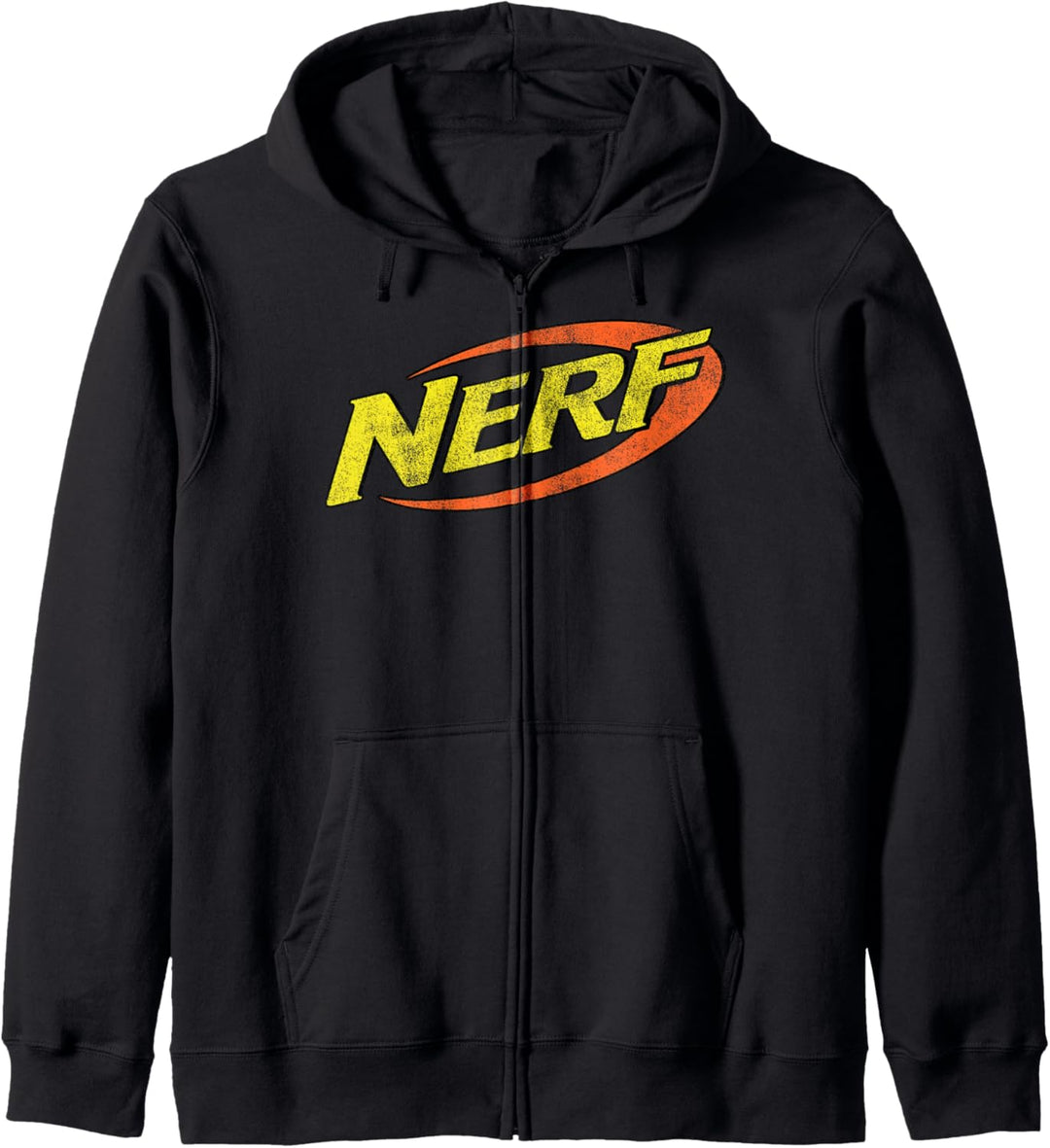 Nerf Classic Distressed Retro Color Logo Kapuzenjacke