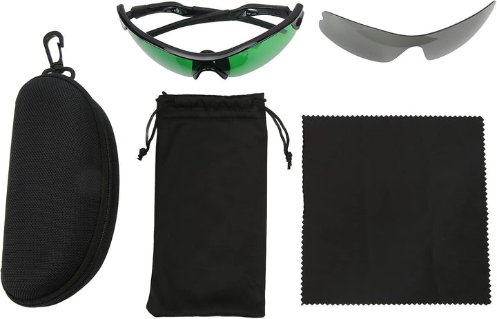 Eujgoov Grow Room Glasses Hydroponische Schutzbrille für den Innenbereich für Anti-UV-HPS-LED-Lichtr