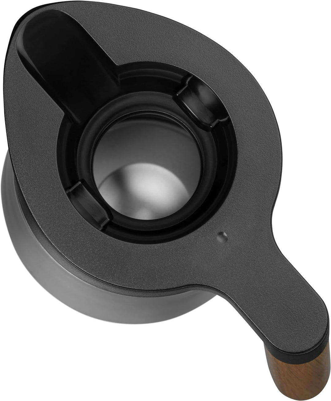 WMF Kineo doppelwandige Isolierkanne 0,6l, Thermoskanne Edelstahl mit Klick-Verschluss, Kaffeekanne