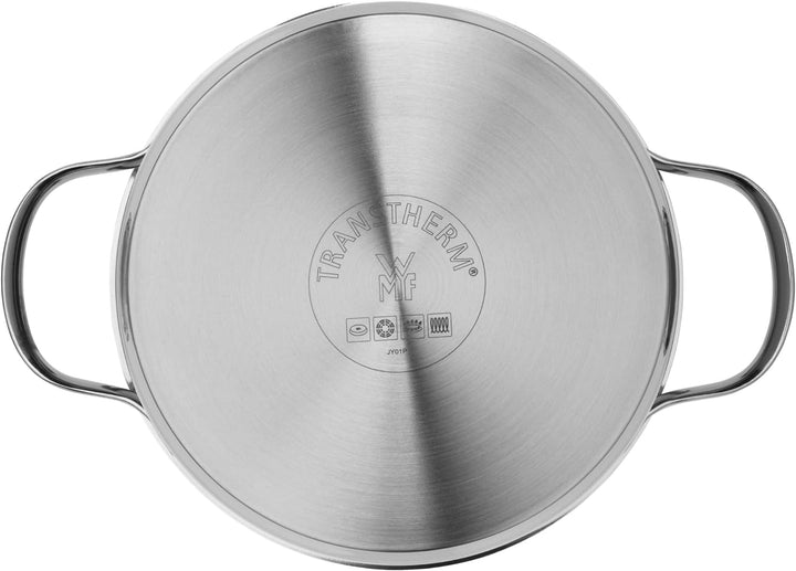WMF Provence Plus Kochtopf klein 20cm, Glasdeckel, Bratentopf Induktion 2,5l, Cromargan Edelstahl po