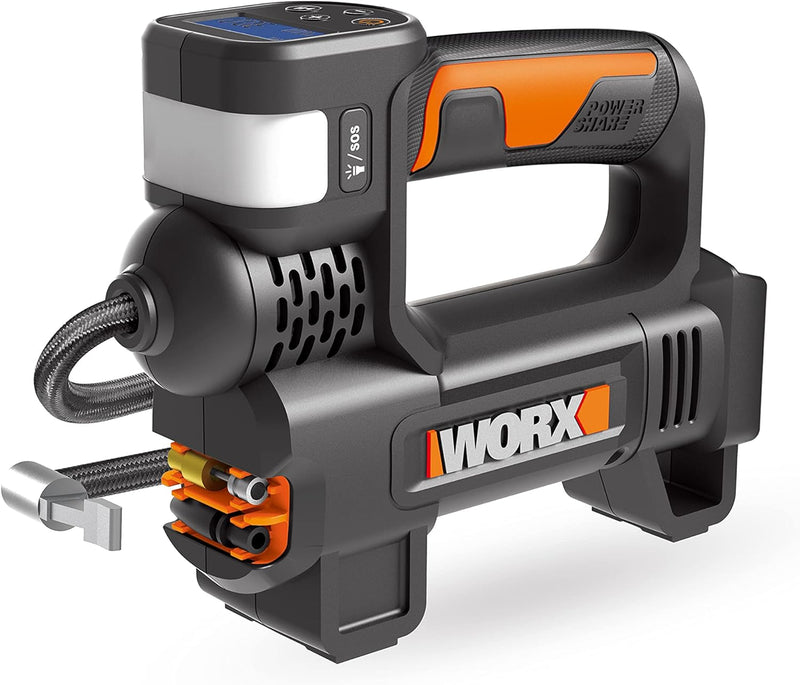 WORX WX031.9 Akku Nass-/Trockensauger - mobil und handlich - 20V - mit Fugendüse und Breitstrahldüse