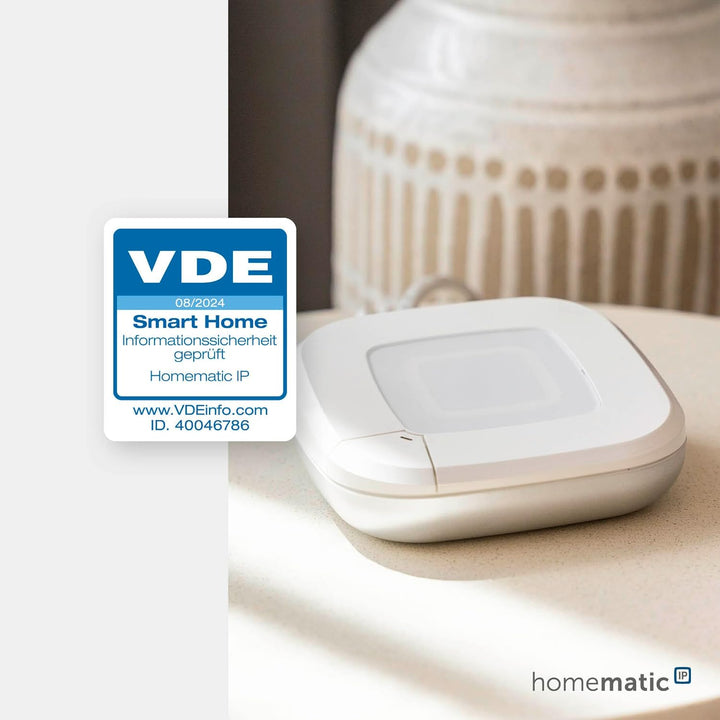 Homematic IP Access Point 2 + 5x Rollladenaktor – Unterputz, Smart Home, Digitale Steuerung für 5 Ro