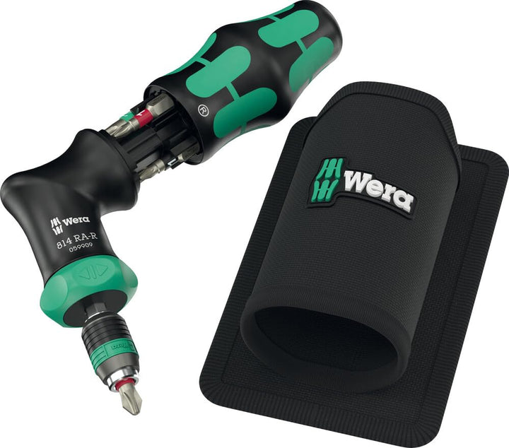 Wera 05051535001 Kraftform Kompakt Pistol RA-R 1, 7-teilig, Kraftform Kompakt Pistol RA-R 1
