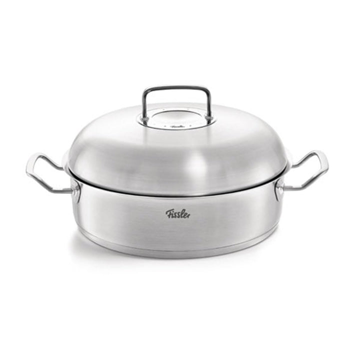 Fissler Original-Profi Collection / Edelstahl-Bräter (4,8 L - Ø 28 cm) Schmortopf rund, Bratentopf m