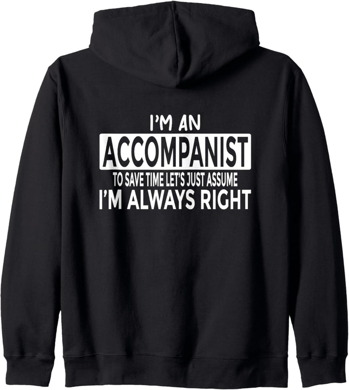 Begleiter - Gehen Sie davon aus, dass ich immer Recht habe Kapuzenjacke